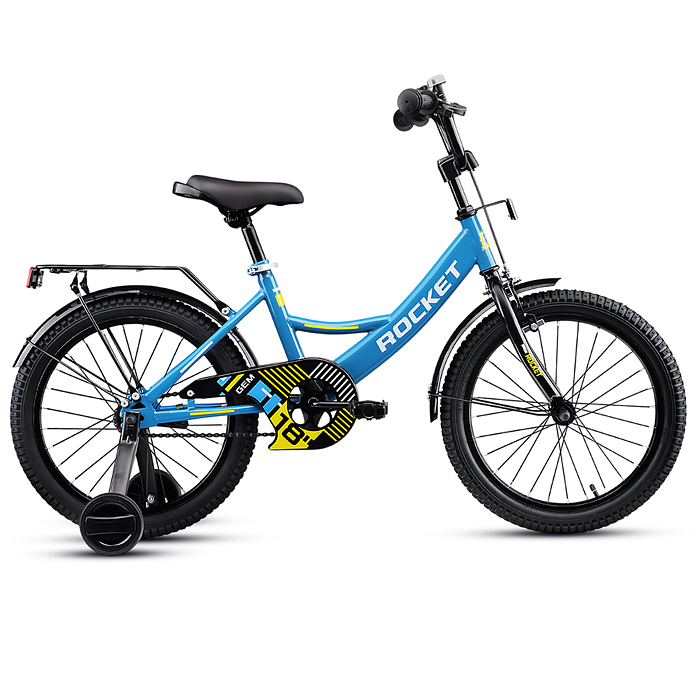 Велосипед 18" Rocket Gem, цвет голубой