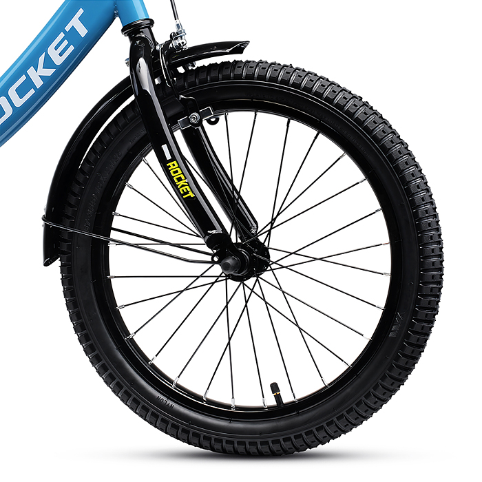 Фото к товару Велосипед 18" Rocket Gem, цвет голубой Велосипед 18" Rocket Gem, цвет голубой