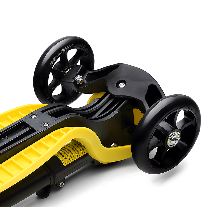 Фото к товару Самокат трёхколёсный R0205 ROCKET колёса PU, цвет желтый Самокат трёхколёсный R0205 ROCKET колёса PU, цвет желтый