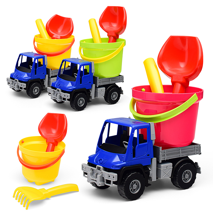 Песочный набор "Машинкино" 4 предмета, в сетке Песочный набор "Машинкино" 4 предмета, в сетке