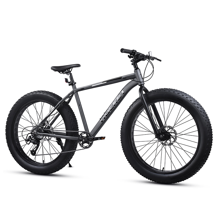 Фото к товару Велосипед 26" Rocket Fat Pro 26, цвет серый, размер 19" Велосипед 26" Rocket Fat Pro 26, цвет серый, размер 19"
