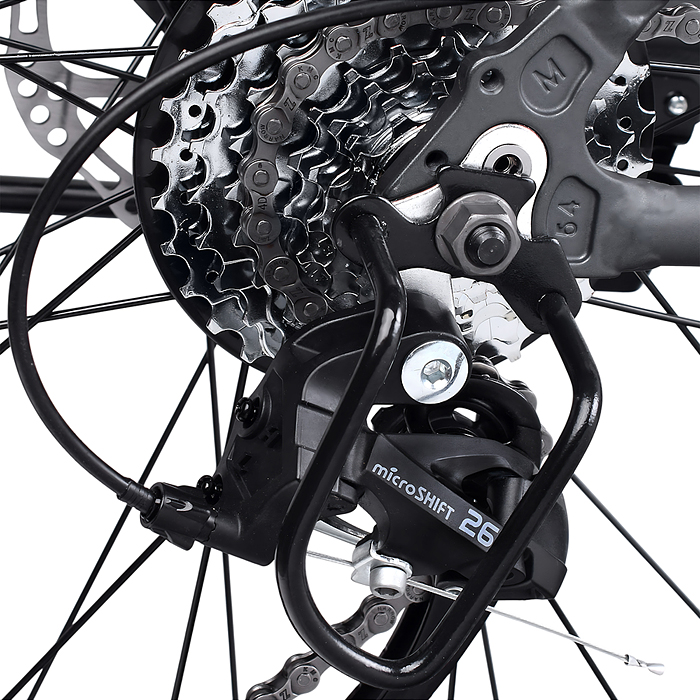 Фото к товару Велосипед 26" Rocket Fat Pro 26, цвет серый, размер 19" Велосипед 26" Rocket Fat Pro 26, цвет серый, размер 19"