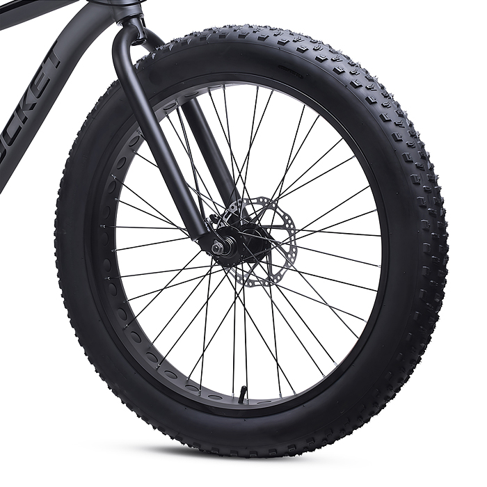 Фото к товару Велосипед 26" Rocket Fat Pro 26, цвет серый, размер 19" Велосипед 26" Rocket Fat Pro 26, цвет серый, размер 19"