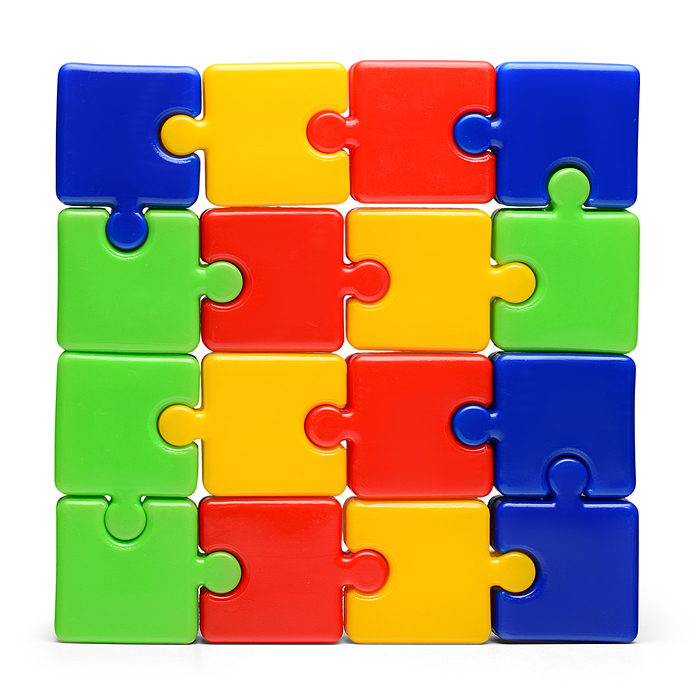 Фото к товару Конструктор "Строитель" пазл 16д Конструктор "Строитель" пазл 16д