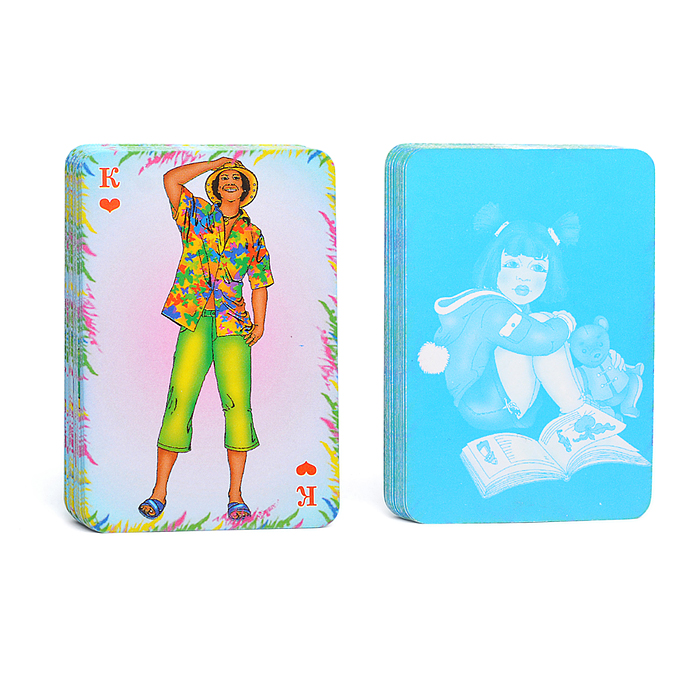 Фото к товару Карты игральные"Для девочек"5*7,5/36 к Карты игральные"Для девочек"5*7,5/36 к