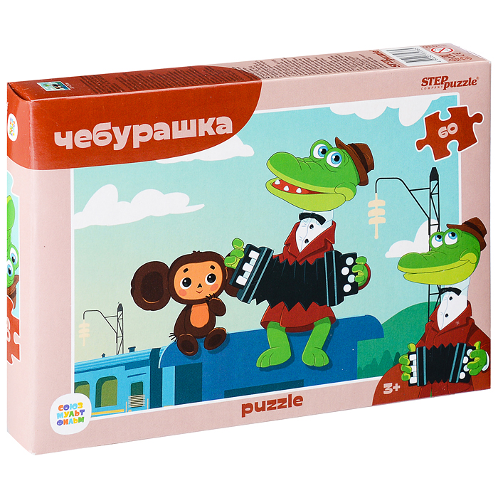 Пазлы 60 "Чебурашка (new)" (С/м) Пазлы 60 "Чебурашка (new)" (С/м)