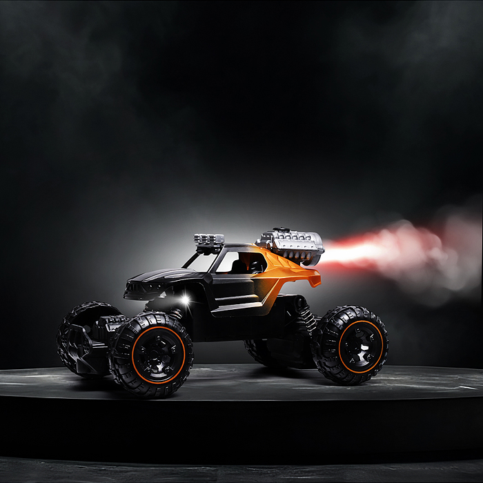 Фото к товару Машина BT0057-2 "Багги. Мощный заезд" дым р/у, 27 MHz, в коробке Машина BT0057-2 "Багги. Мощный заезд" дым р/у, 27 MHz, в коробке