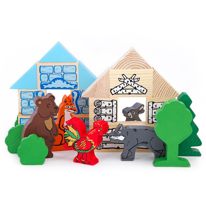 Конструктор "Сказки. Зайкина избушка"