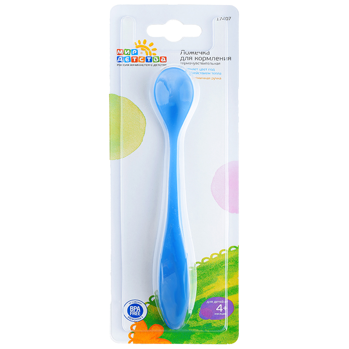 Ложечка термочувствительная для кормления, 4+ Ложечка термочувствительная для кормления, 4+