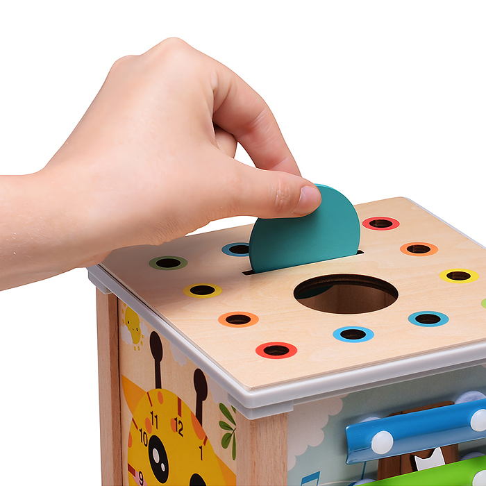 Бизиборд-Куб развивающий D1737 "Любимая ферма"