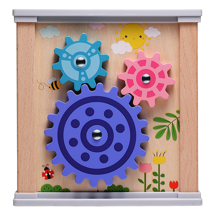 Бизиборд-Куб развивающий D1737 "Любимая ферма"