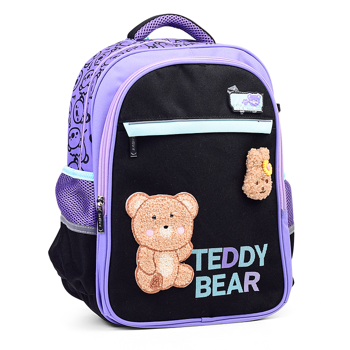 Рюкзак 38х29х14,5см., полиэстер, нагрудная стяжка светоотраж. 2 отделения