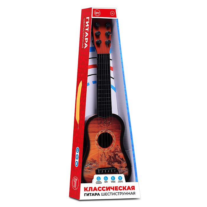 Гитара UT0192 "Классическая" шестиструнная, в коробке