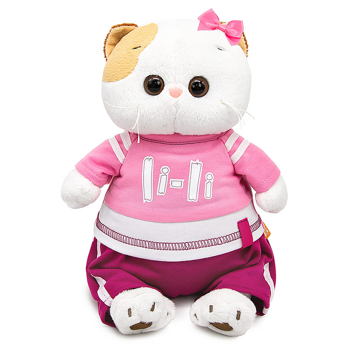 Кошечка Ли-Ли в костюме в стиле спорт-шик