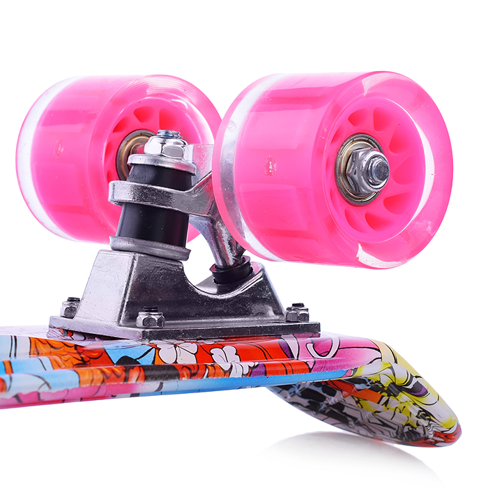 Фото к товару Скейт детский 3142SY-2, 55 см, колесо PU со светом Скейт детский 3142SY-2, 55 см, колесо PU со светом