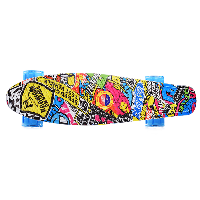 Фото к товару Скейт детский 3142SY-2, 55 см, колесо PU со светом Скейт детский 3142SY-2, 55 см, колесо PU со светом