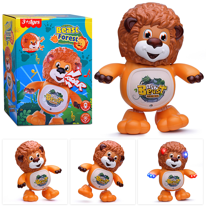 Интерактивная игрушка RS-5163 "Лев" в коробке