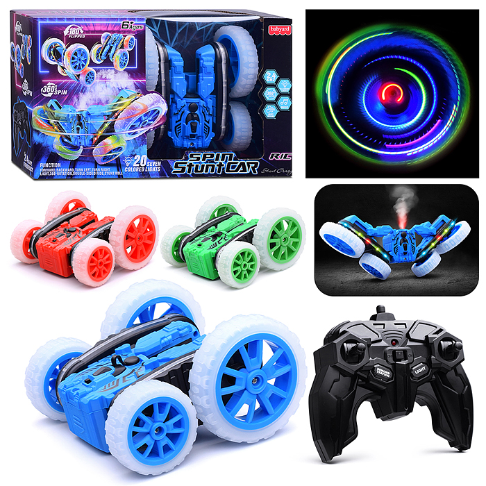 Машина HG4-45 "Spin stunt car" р/у, 27 MHz, в коробке Машина HG4-45 "Spin stunt car" р/у, 27 MHz, в коробке