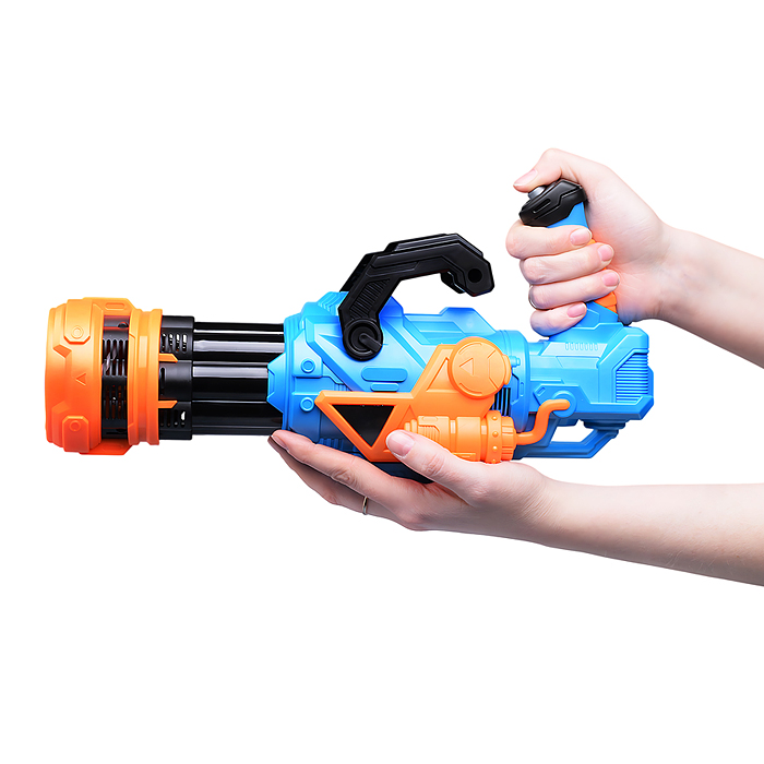 Фото к товару Пушка UT0161-1 "Мега" для мыльных пузырей, в коробке Пушка UT0161-1 "Мега" для мыльных пузырей, в коробке