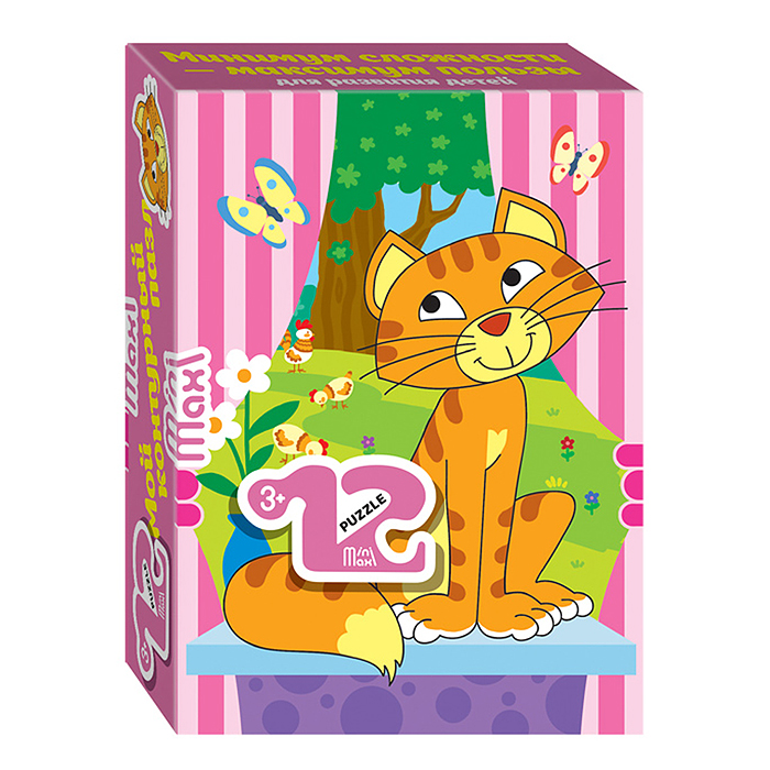 Пазлы 12 "Кошечка" (Mini-maxi) Пазлы 12 "Кошечка" (Mini-maxi)