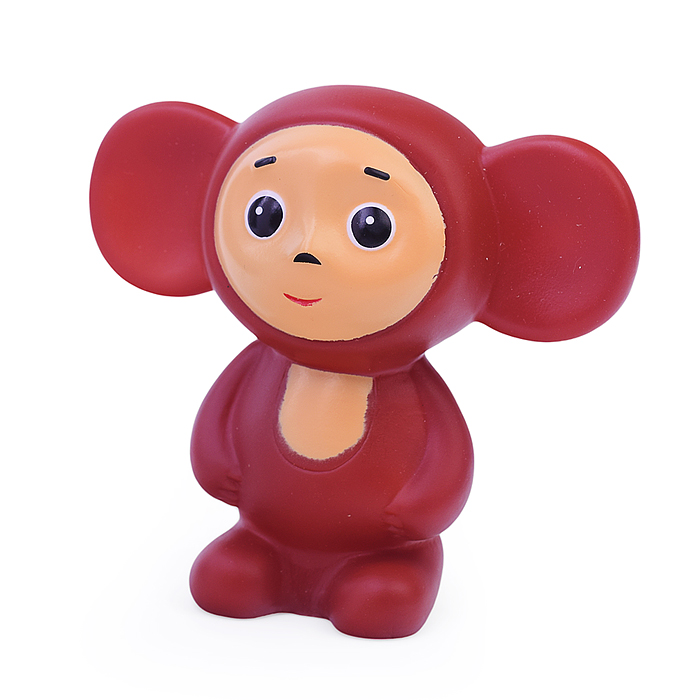 Игрушка пластизоль для ванны "Чебурашка" Союзмультфильм в сетке. Игрушка пластизоль для ванны "Чебурашка" Союзмультфильм в сетке.