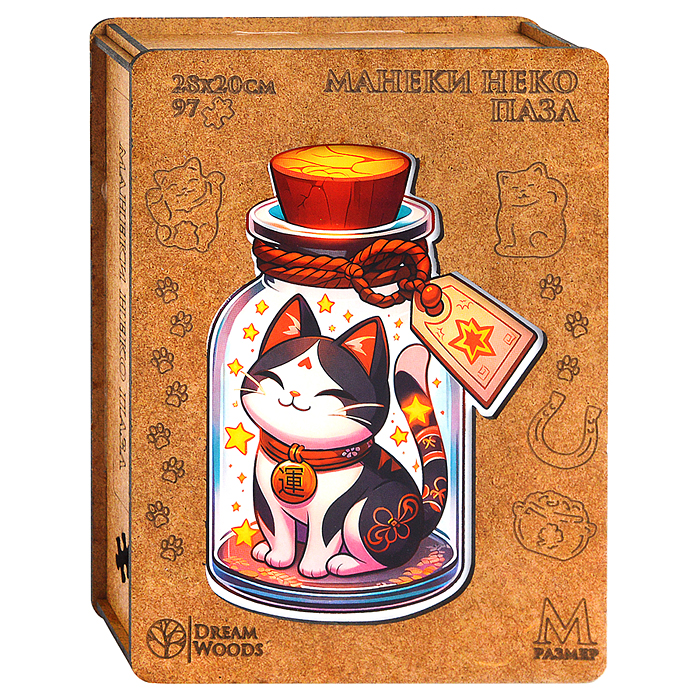 Пазл фигурный "Манеки Неко" Пазл фигурный "Манеки Неко"