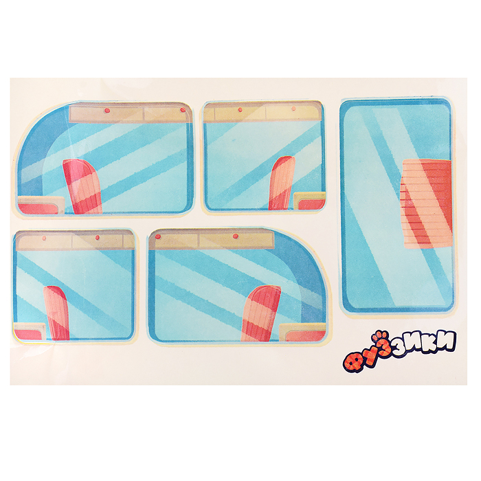 Игровой набор "Домик на колесах" жёлтого цвета