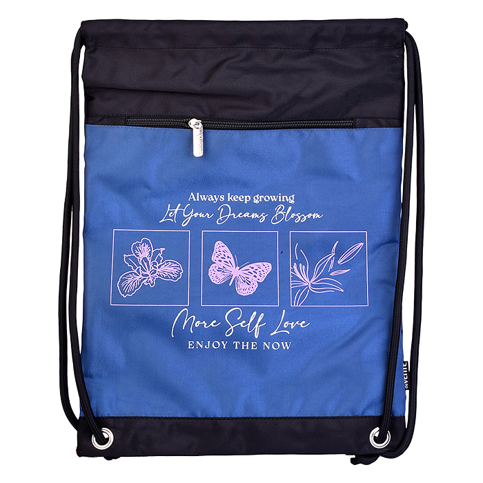 Сумка для сменной обуви до 46 р-ра ,вес до 10 кг  "Fashion" 33x46 см, плотный износостойкий полиэ