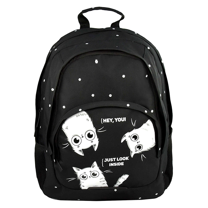 Фото к товару Рюкзак школьный "Три кота" Рюкзак школьный "Три кота"