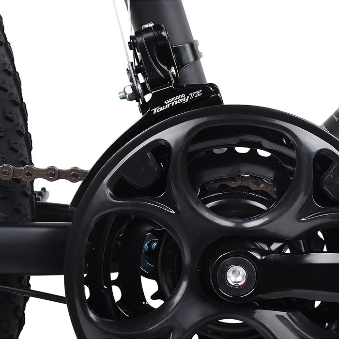 Фото к товару Велосипед 26" Rocket FS, цвет черный, размер 19" Велосипед 26" Rocket FS, цвет черный, размер 19"