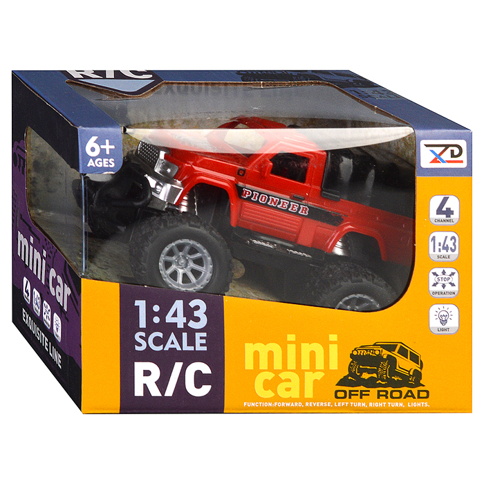 Фото к товару Машина 687-10 "Джип" р/у, 27 MHz, в коробке Машина 687-10 "Джип" р/у, 27 MHz, в коробке