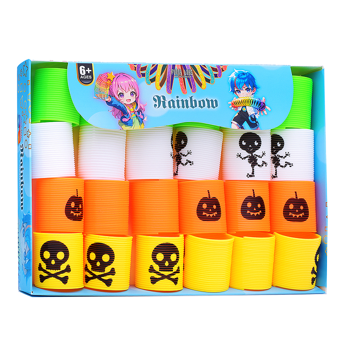Фото к товару Пружинка-радуга 62620C-11 "Хэллоуин" в коробке Пружинка-радуга 62620C-11 "Хэллоуин" в коробке