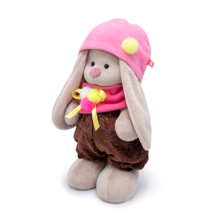 Зайка Ми в штанишках и снуде (большой)