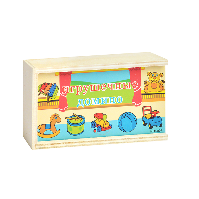 Фото к товару Домино D1862 "Мои игрушки" Домино D1862 "Мои игрушки"