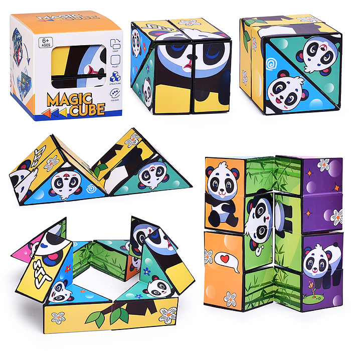 Головоломка 827 "Панда-3" в коробке