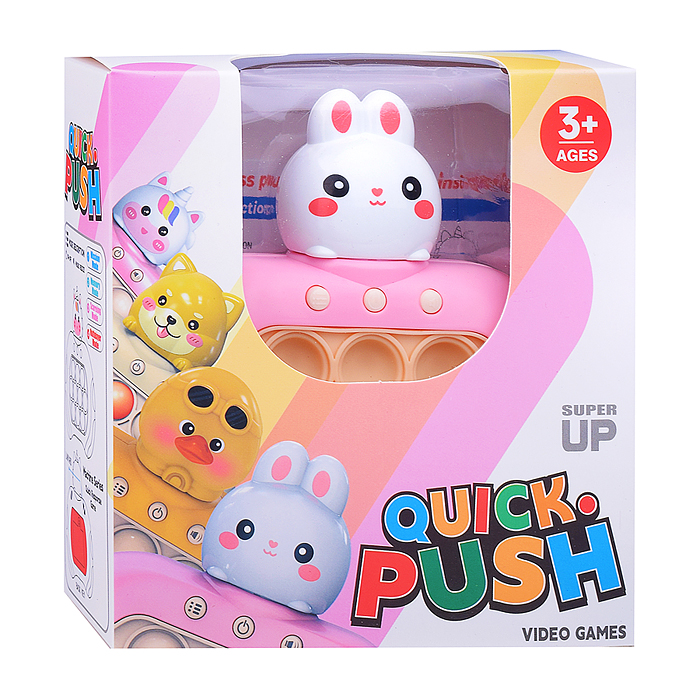 Фото к товару Игрушка-антистресс DD1808-777T "Зайка" в коробке Игрушка-антистресс DD1808-777T "Зайка" в коробке