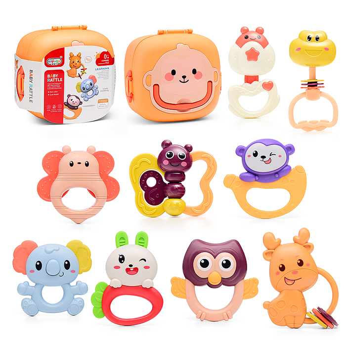 Набор погремушек 668-80B "Играем весело" в коробке Набор погремушек 668-80B "Играем весело" в коробке