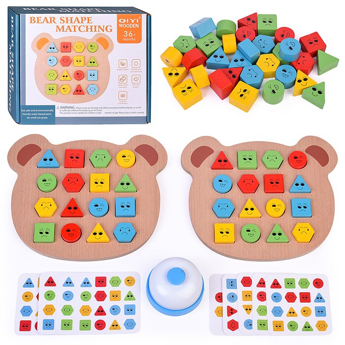 Игра развивающая D1950 "Фигурки со смайликами" Игра развивающая D1950 "Фигурки со смайликами"