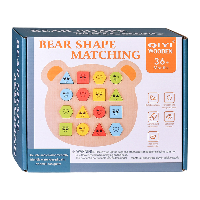 Игра развивающая D1950 "Фигурки со смайликами"