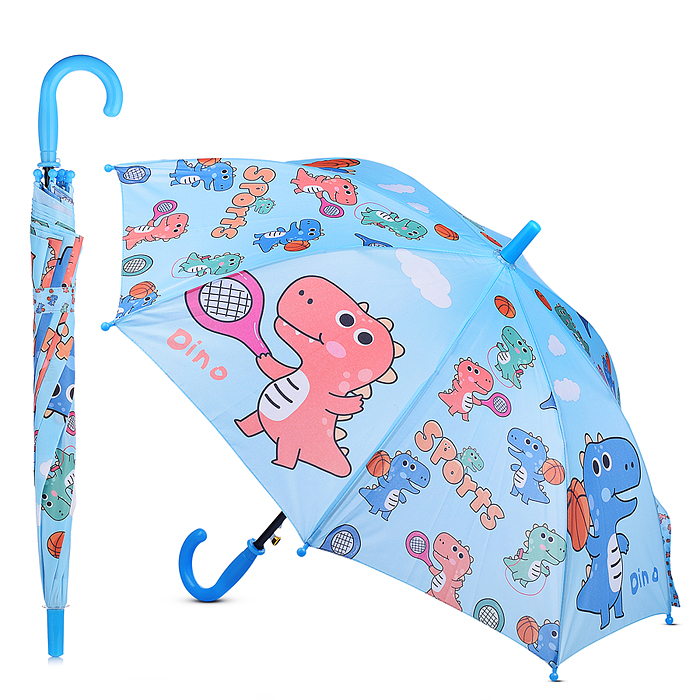 Зонт детский 00-5942 "Спортивные динозаврики" (45 см) Зонт детский 00-5942 "Спортивные динозаврики" (45 см)