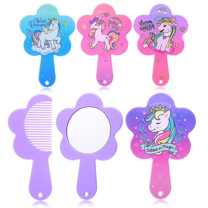 Расческа 00-5415 "Единорожка" в ассортименте