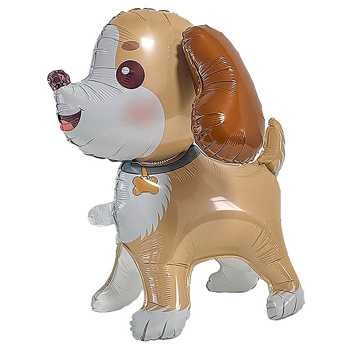 Шар 3D (27''/69 см) Фигура, Милый щенок, 1 шт. в уп. Шар 3D (27''/69 см) Фигура, Милый щенок, 1 шт. в уп.
