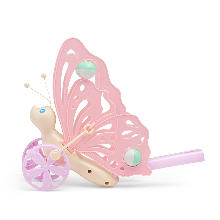 Каталка "Бабочка" (розовая)