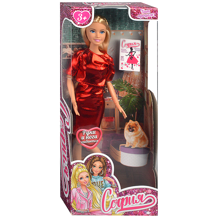 Фото к товару Кукла София 29 см. (руки и ноги сгиб.,) в коробке Кукла София 29 см. (руки и ноги сгиб.,) в коробке