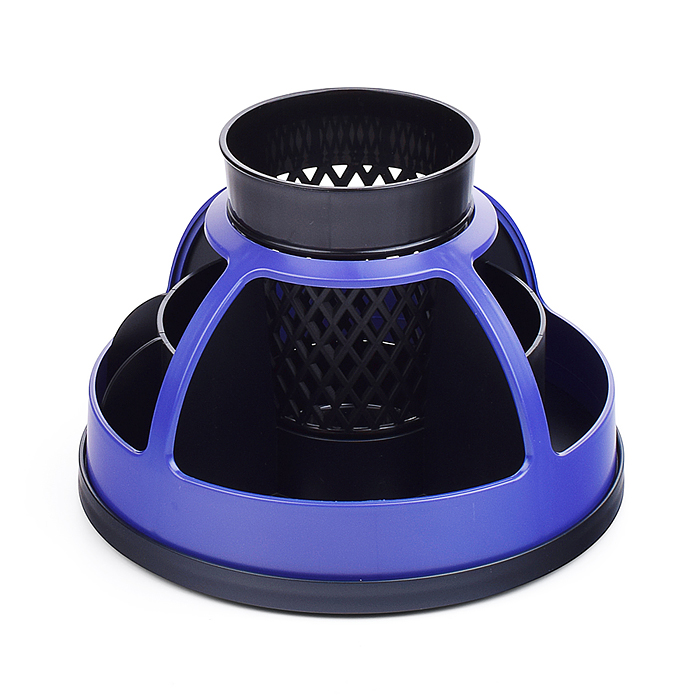 Подставка для канцелярских принадлежностей "Whirling" 16x16x11 мм, разборная, вращающаяся