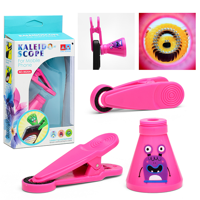 Фото к товару Калейдоскоп 9020A "Монстрики" на телефон, в коробке Калейдоскоп 9020A "Монстрики" на телефон, в коробке