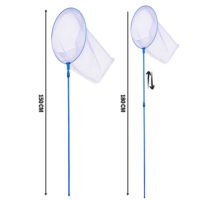 Фото к товару Сачок для ловли бабочек 00-5801 (150/30 см.) (в ассортименте) Сачок для ловли бабочек 00-5801 (150/30 см.) (в ассортименте)