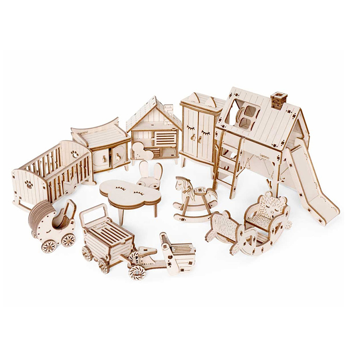 Фото к товару Модель "Набор мебели Детская" Модель "Набор мебели Детская"