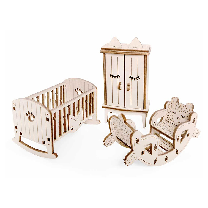 Фото к товару Модель "Набор мебели Детская" Модель "Набор мебели Детская"