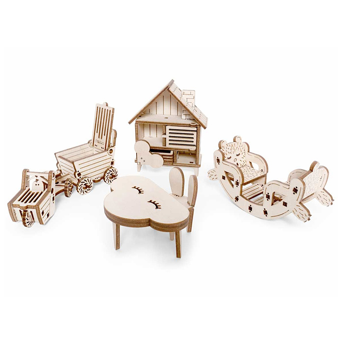 Фото к товару Модель "Набор мебели Детская" Модель "Набор мебели Детская"